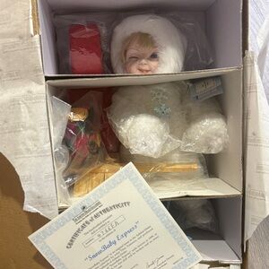Ashton Drake SnowBaby Express Doll